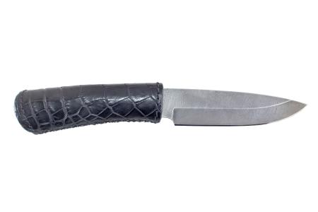 Ніж Мисливський Дамаск , Шкіра